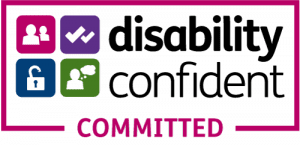 Disability confident committed employer badge